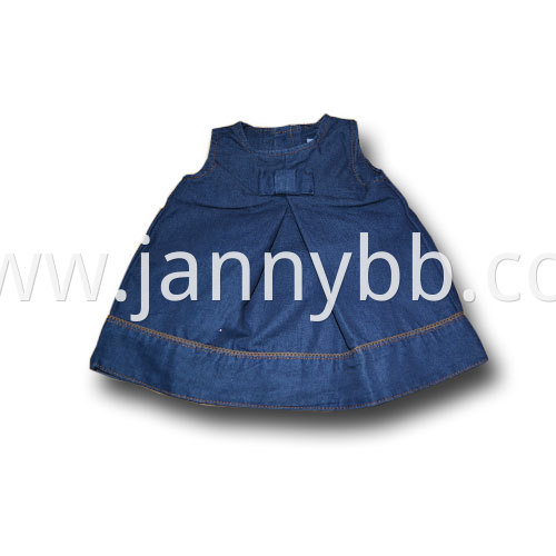 girls denim dress